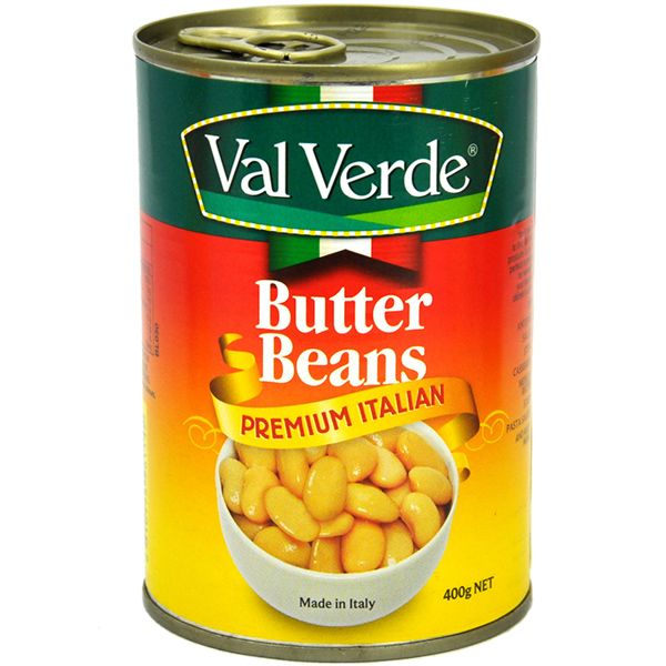 Buy Val Verde Butter Beans (400g) Beans / Legumes Micks Nuts